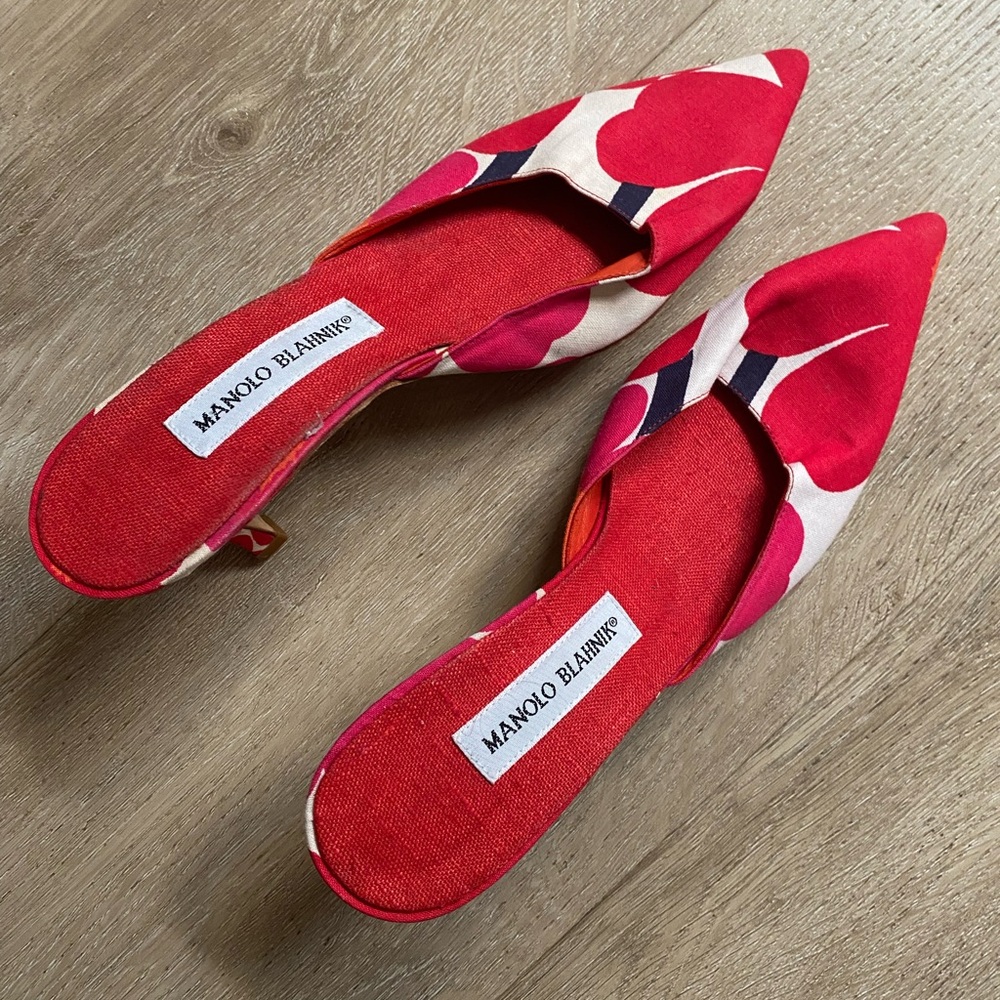 vintage monholo blanhik women heels